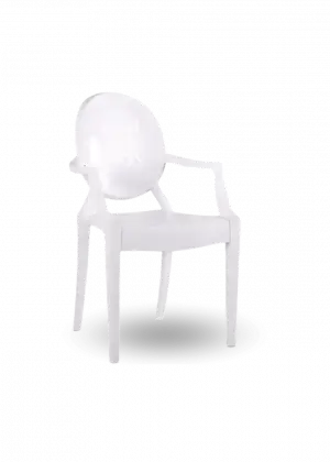 location chaise blanche enfant candy