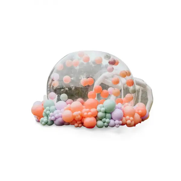 Bubble house avec sol rebondissant