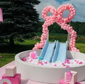 pisicne à balles xxl pour anniversaire